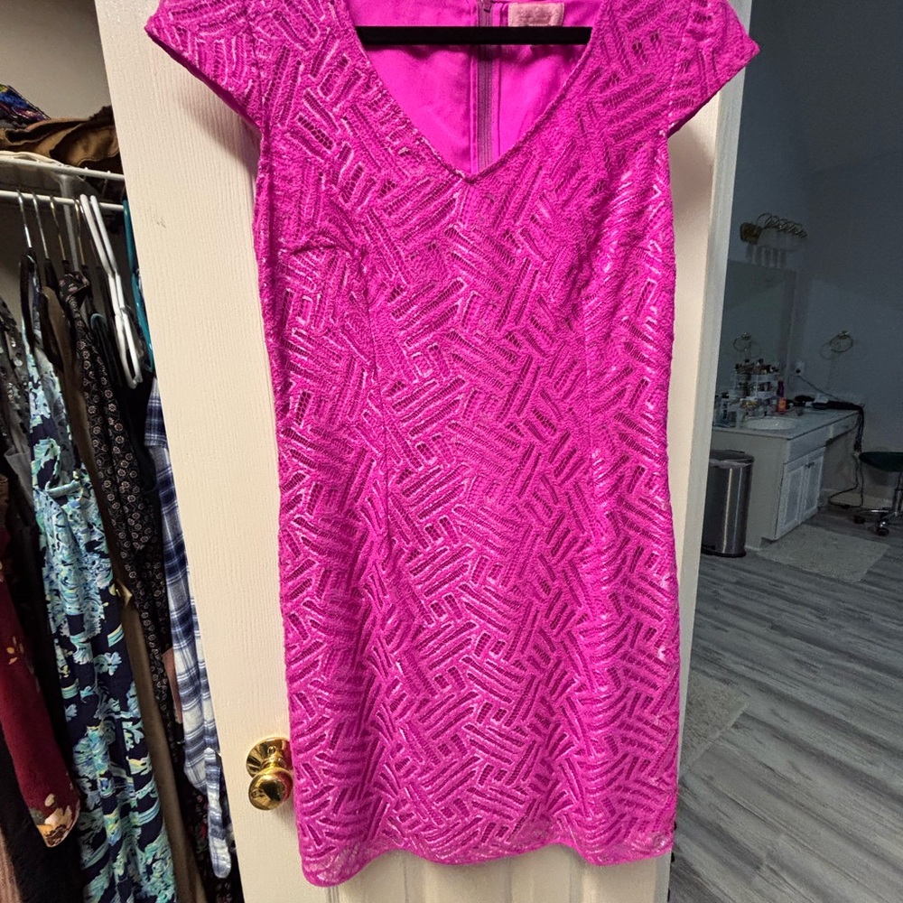 Lilly Pulitzer Fuchsia Mini Dress